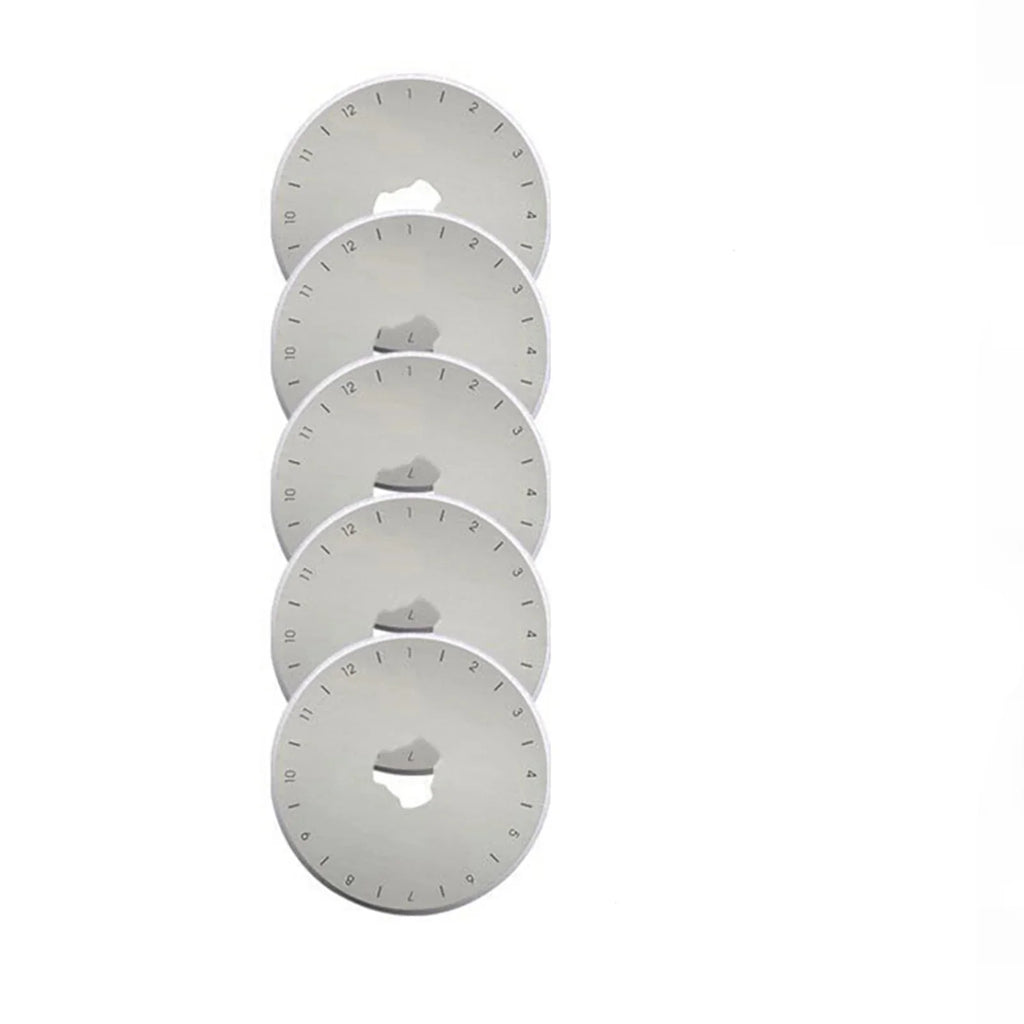 Rollschneider 4,5 cm mit Rundklinge – Schneidewerkzeug für Stoff, Leder und Papier