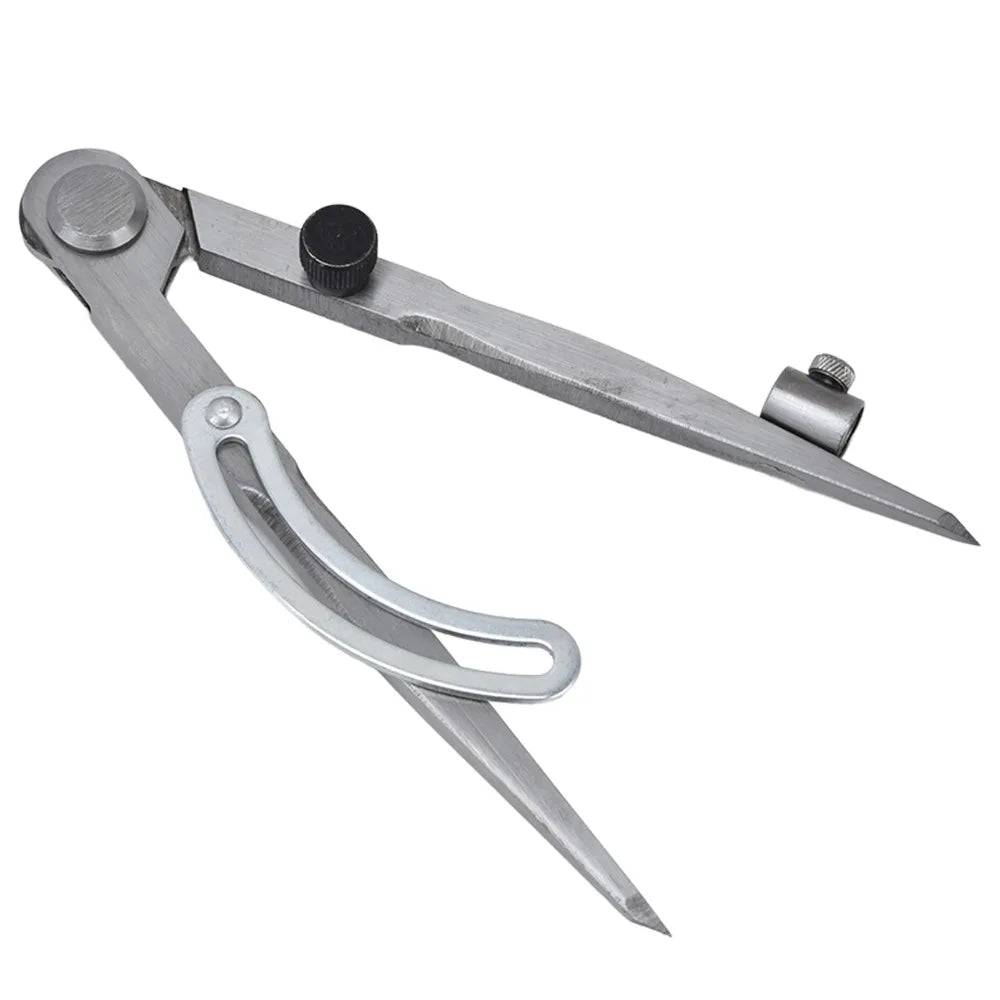 Flügelzirkel aus Metall mit Feststellfunktion – Präzisionszirkel mit Stifthalter