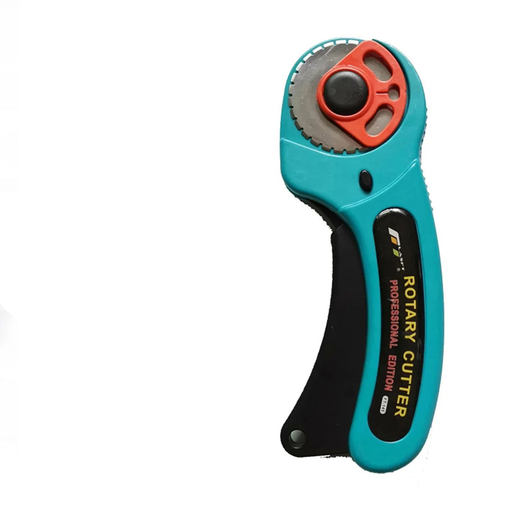 Rollschneider 4,5 cm mit Rundklinge – Schneidewerkzeug für Stoff, Leder und Papier
